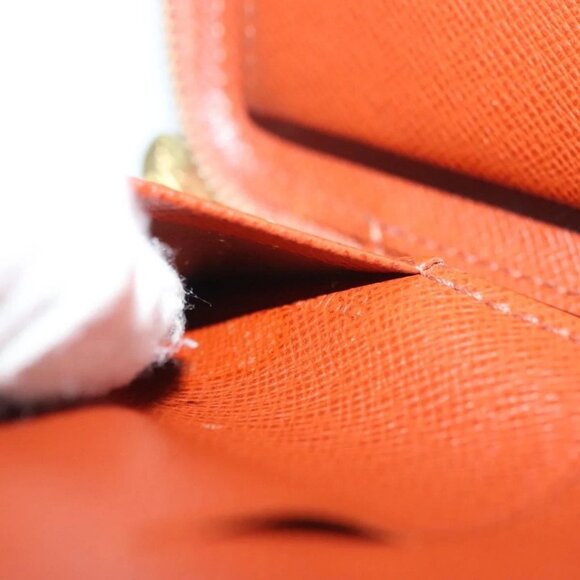 LOUIS VUITTON Epi Agenda geod Wallet Brown LV Auth - Picture 12 of 16